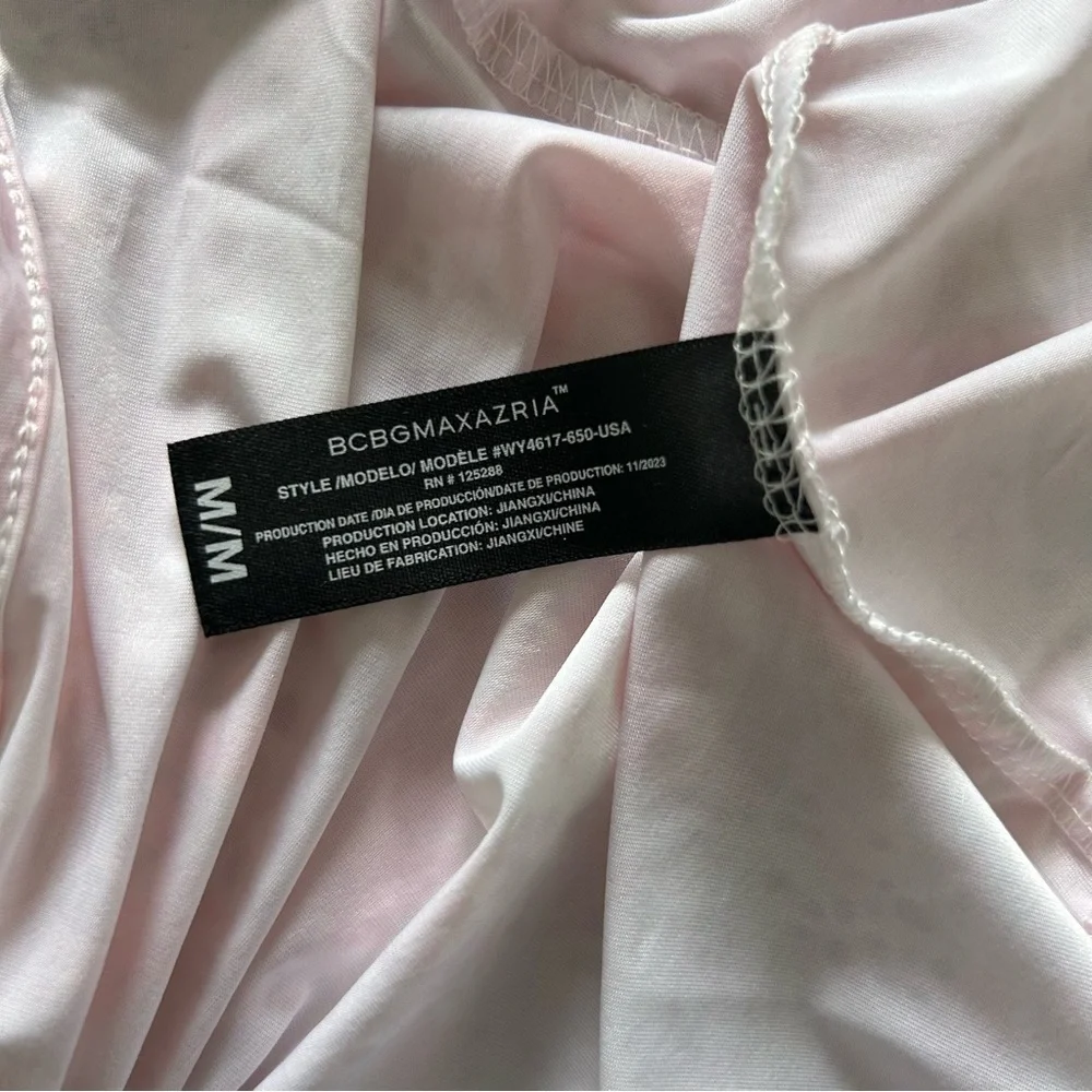 Women's Camisole and Shorts BCBGMaxazria Pink Lace Sleepwear Coquette Sz Med - Picture 7 of 9